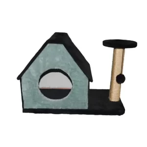 Arbre à chat griffoir maisonnette pour chat