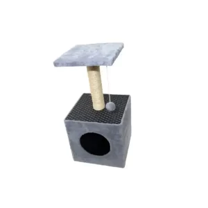 Arbre à chat griffoir pour chat, maisonnette griffoir