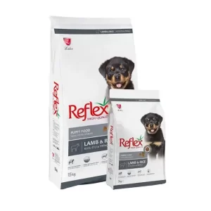 Croquette pour chiot reflex