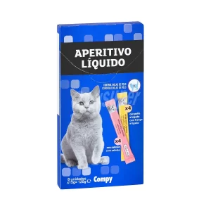 Aperitivo liquido, treats pour chat, liquido pour chat, sauce pour chat