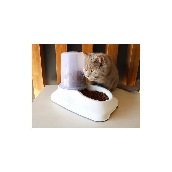 Distributeur 2 en 1 pour chat et chien / croquette Distributeur 2 en 1 pour chat et chien / croquette