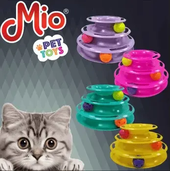 Animall.ma : jouet pour chat 3 étages Animall.ma : jouet pour chat 3 étages