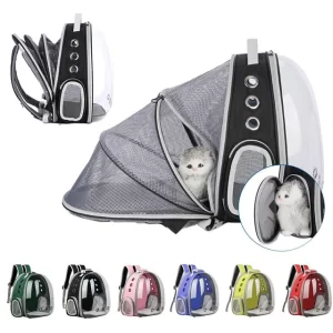 Sac de transport extensible pour animal de compagnie chien et chat