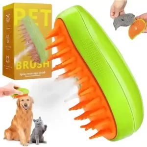 Brosse à vapeur pour chien et chat / toilettage
