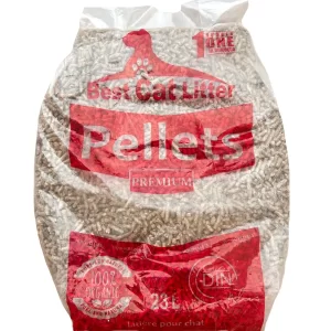 Litiere en pellet granulé de bois