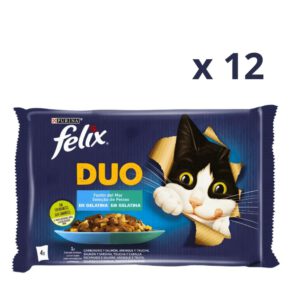 Pâtée Felix en sachets – lot de 48 x 85 g