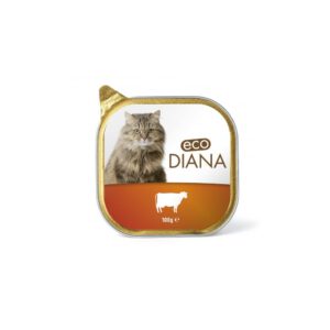Pâtée pour chat Diana en boîte – lot de 12 x 100 g