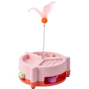 Mangeoire anti-glouton pour chat – distributeur de friandises