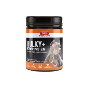 Bio PetActive Bulky + Power Protein – complément pour chien 368 g