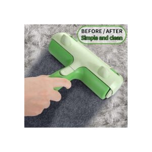 Brosse anti-poils autonettoyante pour vêtements et canapé