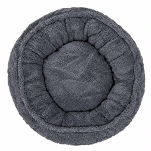 Coussin rond 45 cm pour chat et petit chien – lit douillet