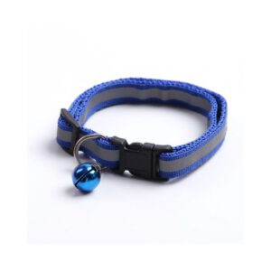 Collier réfléchissant à grelot pour chat – visible la nuit
