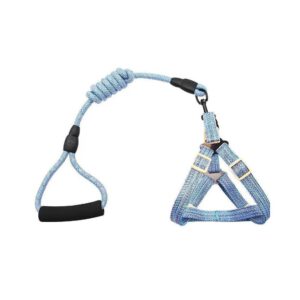 Harnais avec laisse pour chien – réglable