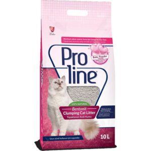 Litière agglomérante pour chat Proline parfumée