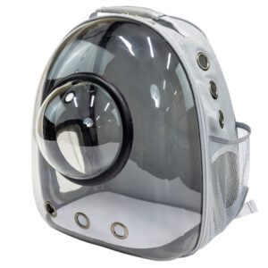 Sac à dos de transport transparent pour chat et petit chien