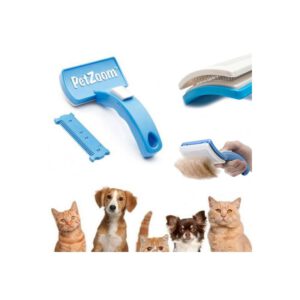 Brosse autonettoyante Petzoom pour chien et chat