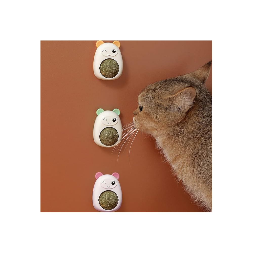 Boule à lécher comestible pour chat et chien